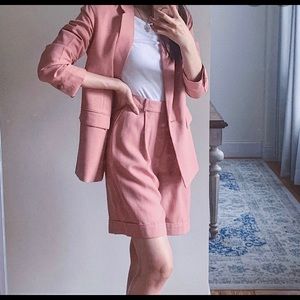Everlane blazer and pleated short suit set Size 0